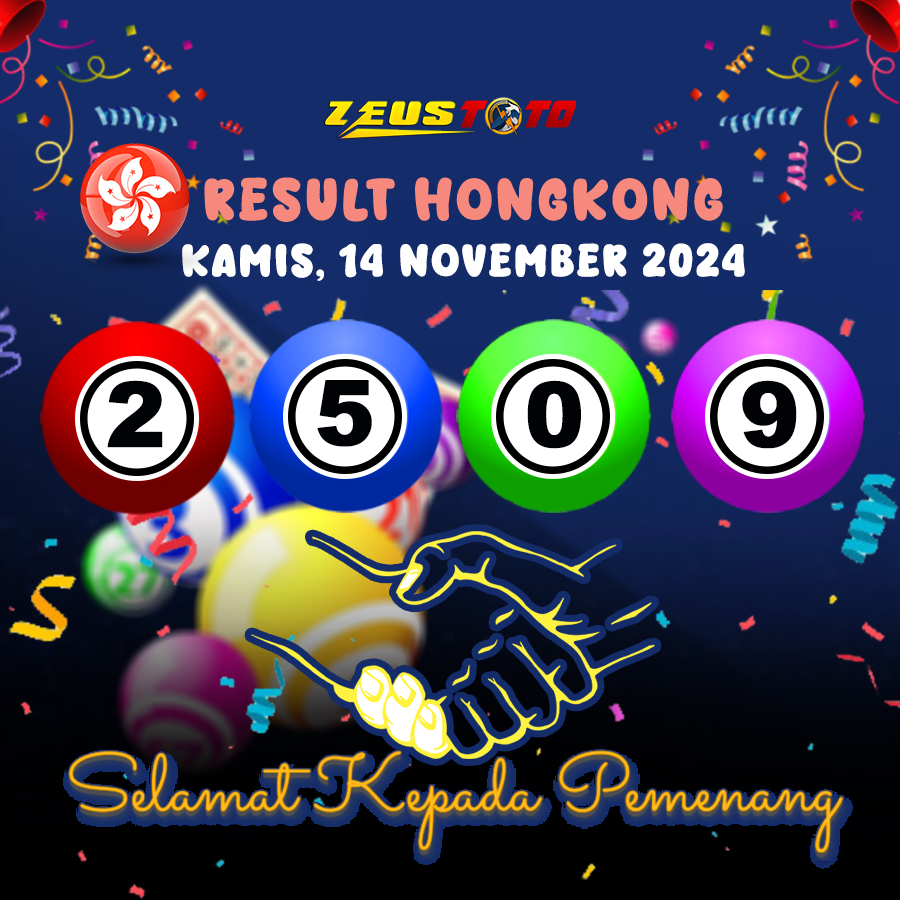 RESULT HONGKONG HARI INI KAMIS 14 NOVEMBER 2024