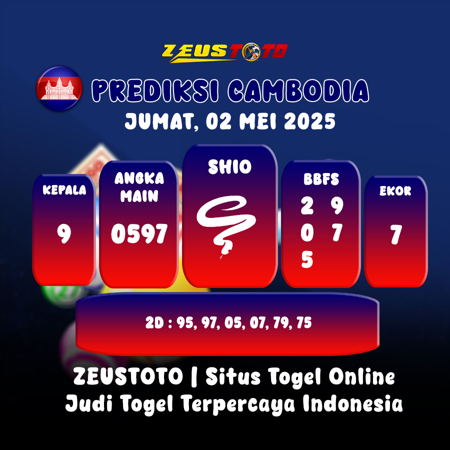 PREDIKSI TOGEL CAMBODIA HARI INI 02 MEI 2025