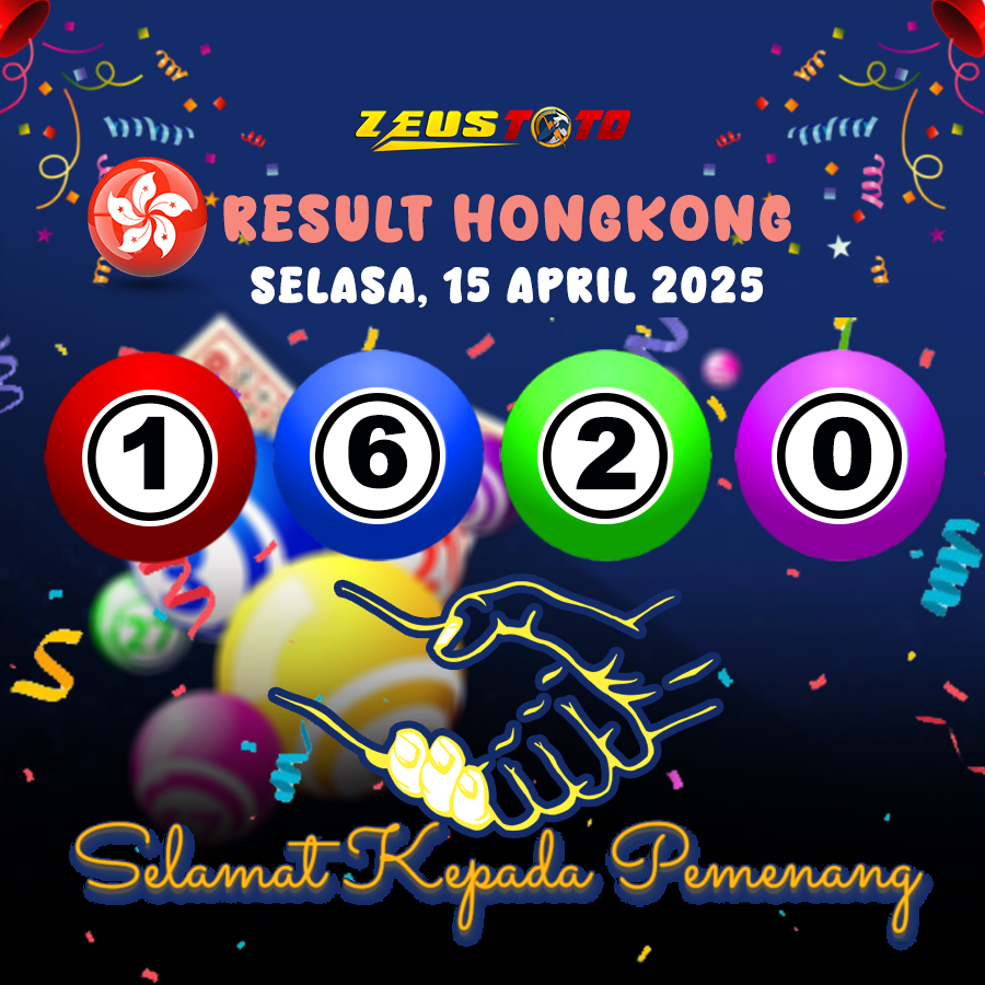 RESULT HONGKONG HARI INI SELASA 15 APRIL 2025