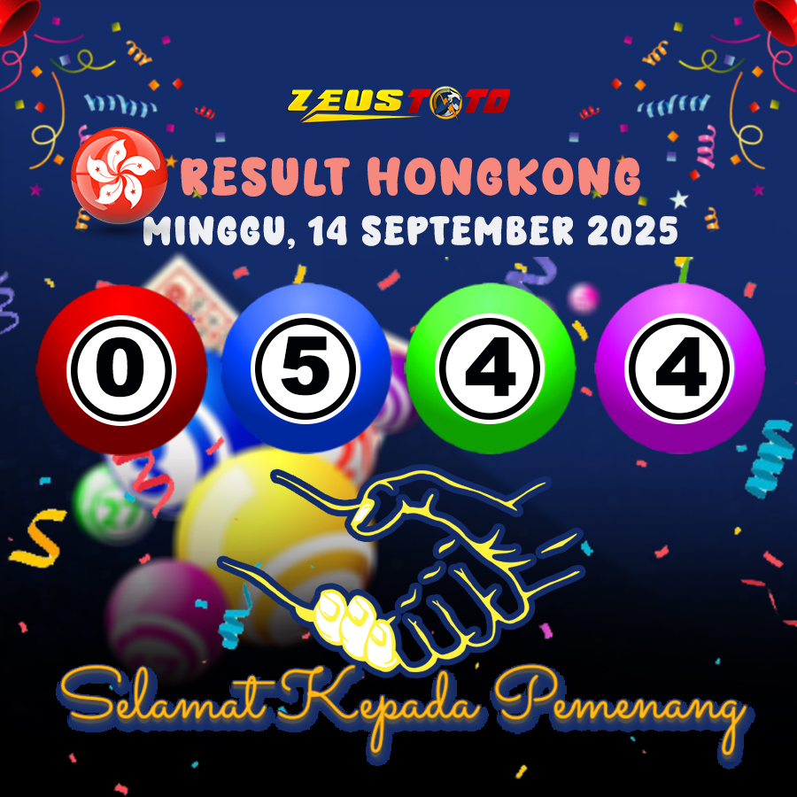 RESULT HONGKONG HARI INI MINGGU 14 SEPTEMBER 2025