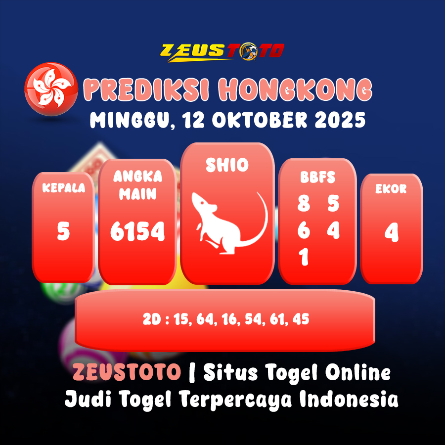 PREDIKSI TOGEL HONGKONG HARI INI 11 OKTOBER 2025